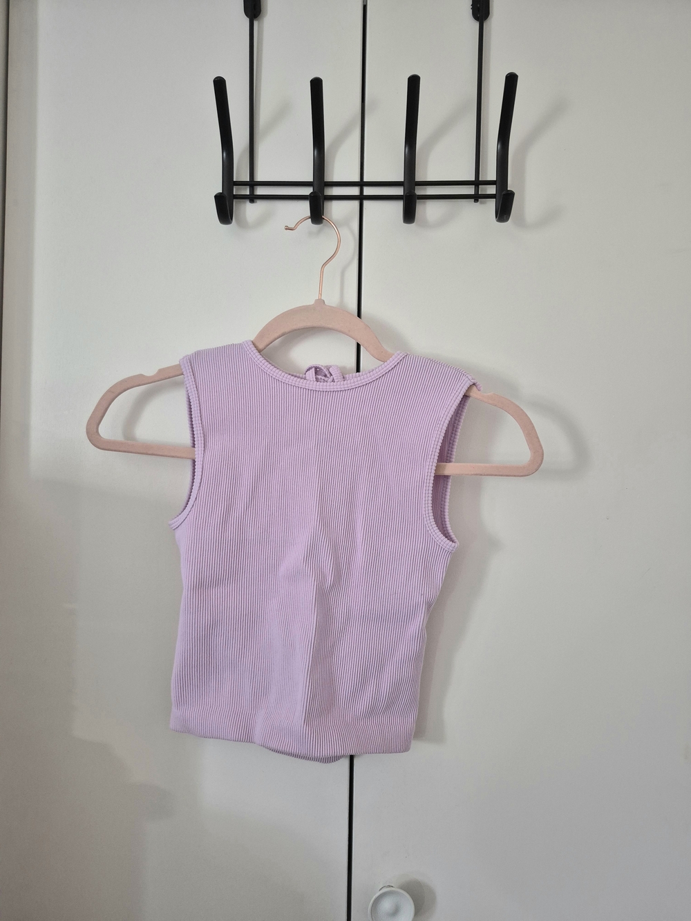 Lavender Ribbed Tank Top